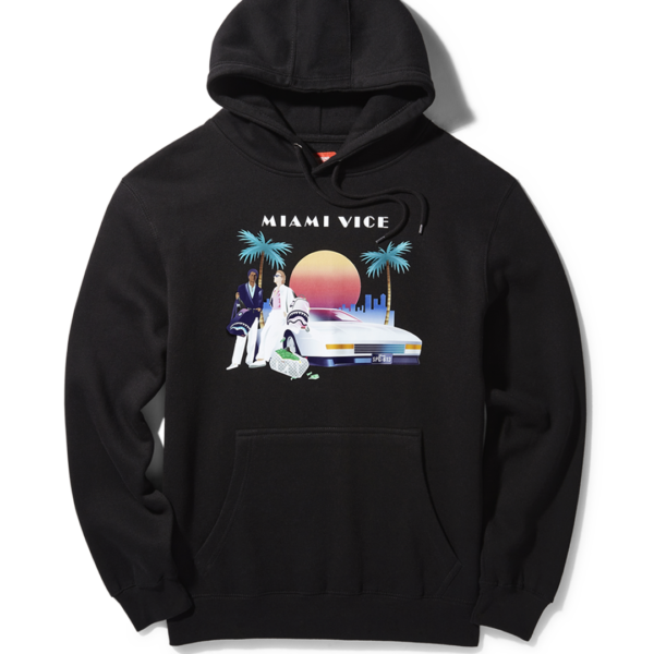 Spray Ground Miami Vice Black Hoodie