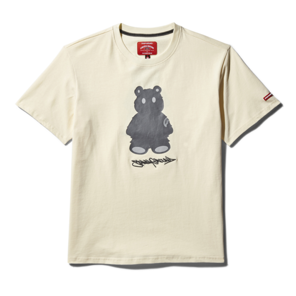 Spray Ground Graphic Money Bear Apricot Shirt